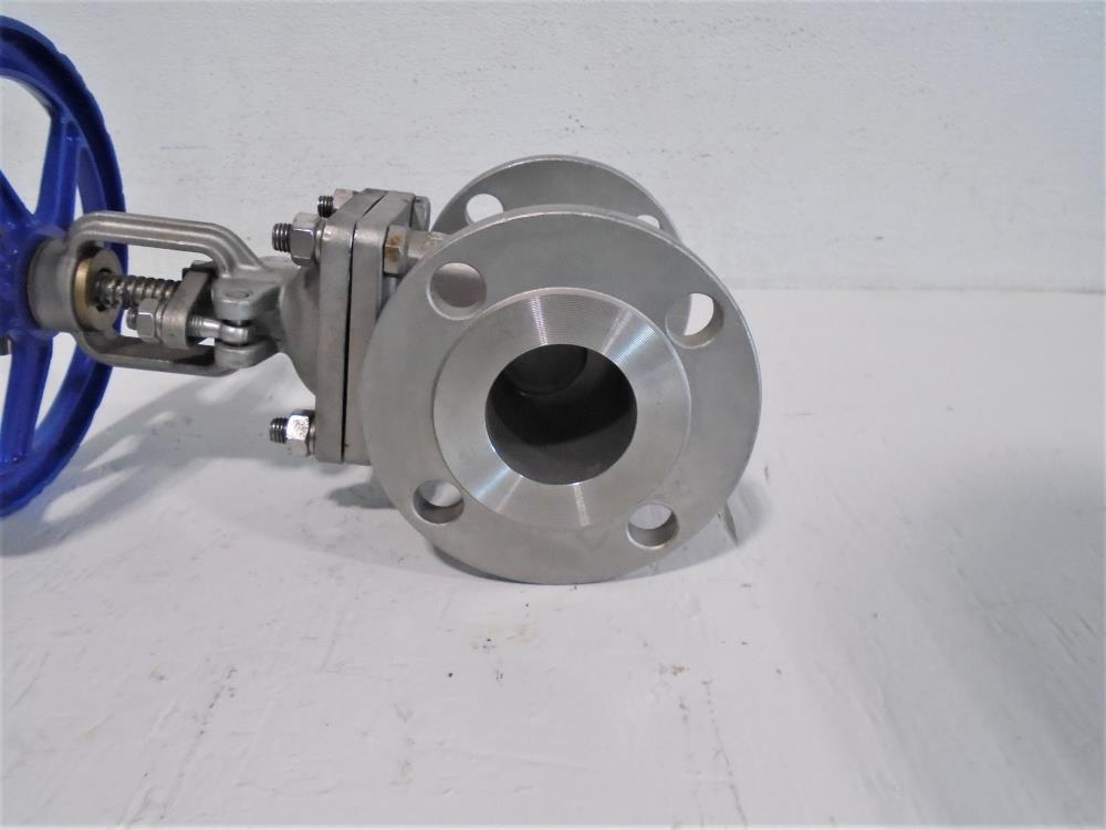 Chicago Valves 2" 150# CF8M Gate Valve, Fig #: 2611GR020